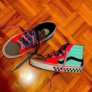 High top vans custom